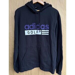 Vintage Adidas Golf Hoodie | Men’s size Medium | Black | Large Logo |